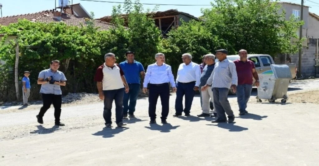 Kırkpınar Mahallesinde Sathi Kaplama Çalışması Tamamladı