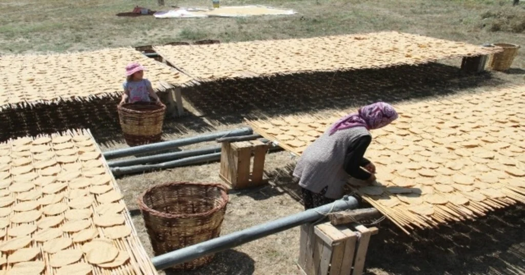Konyada Asırlık Gelenek Tarhana Mesaisi Başladı