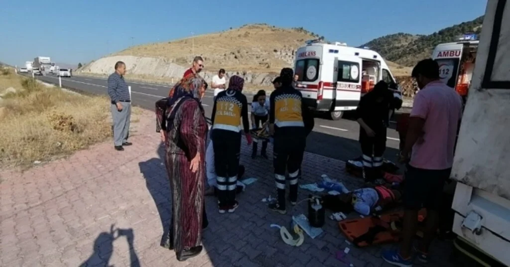 Konyada Trafik Kazası: 4 Yaralı