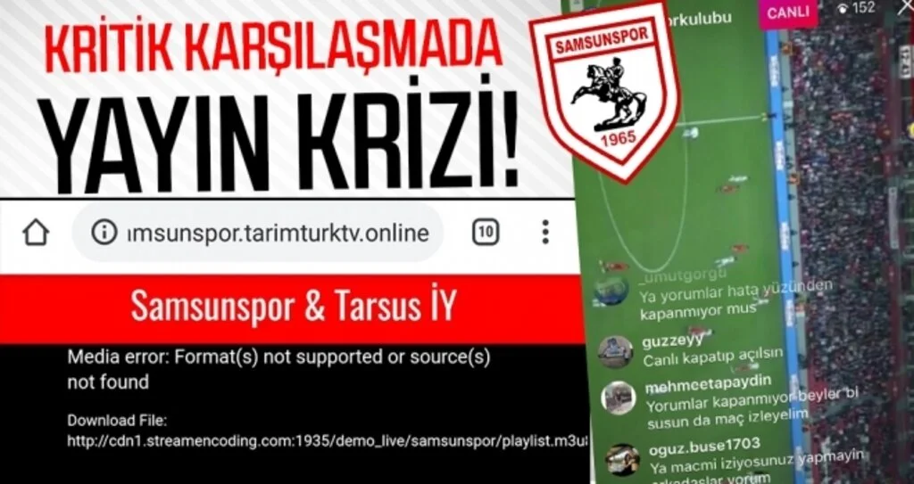 Kritik Karşılaşmada Yayın Krizi