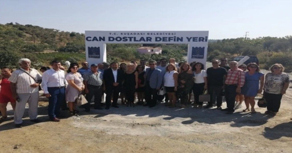 Kuşadasında Can Dostlar Defin Yeri Hizmete Girdi