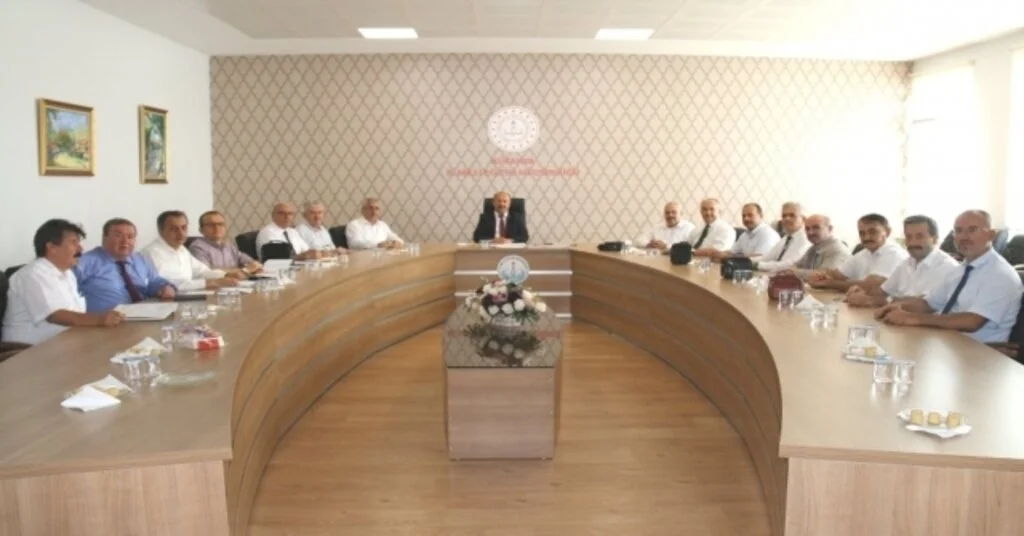 Kütahyada İlçe Milli Eğitim Müdürleri Toplantısı