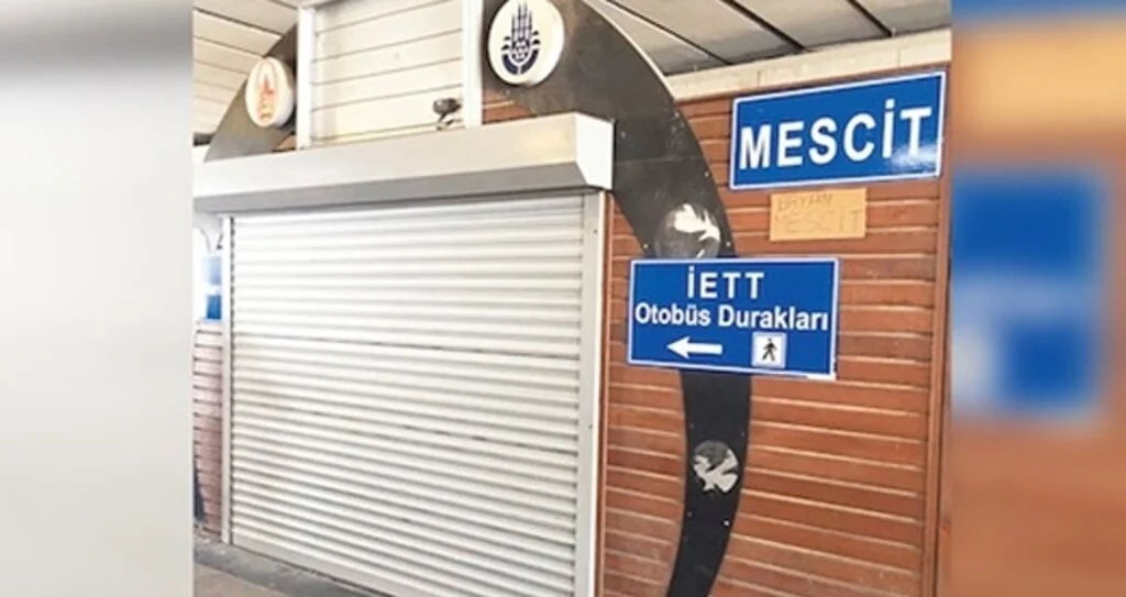 Metrobüs Durağındaki Mescit Kapatıldı Mı? İBB Açıklama Yaptı
