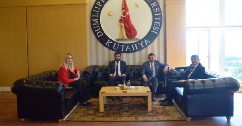 Milletvekili Erbaştan Rektör Uysala Ziyaret