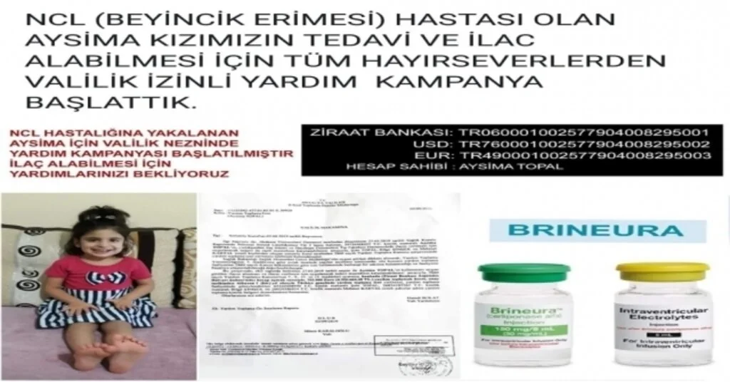 Minik Aysima İçin Kampanya Başlatıldı