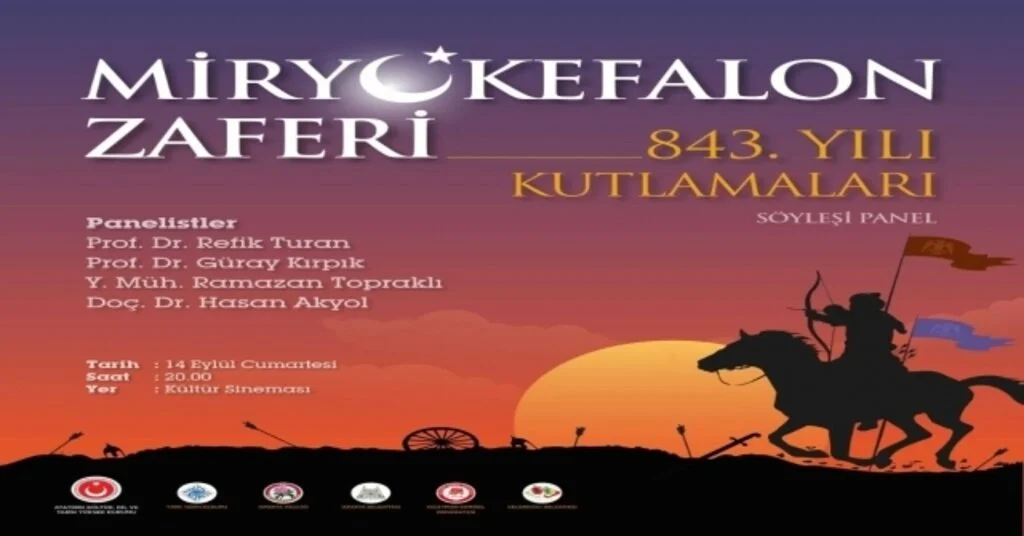 Miryokefalon Zaferinin 843.yıldönümü Ispartada Törenlerle Kutlanacak