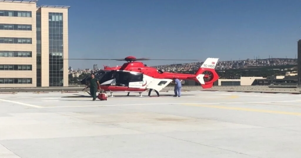 Niğdeden Ambulans Helikopterle Taşınan Kalp Ankarada Atacak