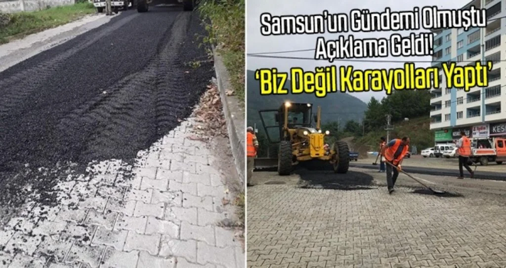 O Yol Çalışmasını Karayolları Yaptı