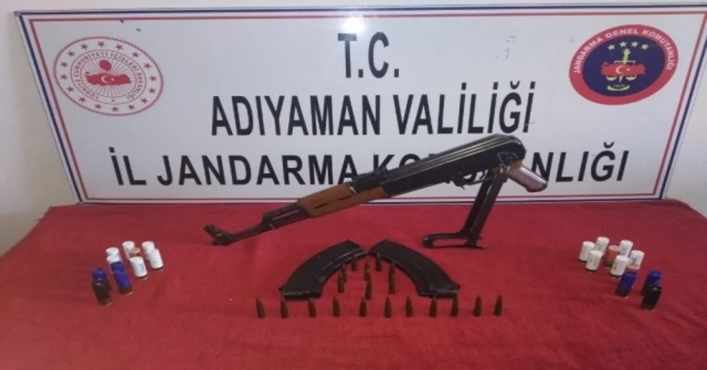 Operasyon Yapılan Evde Kalaşnikof Ele Geçirildi