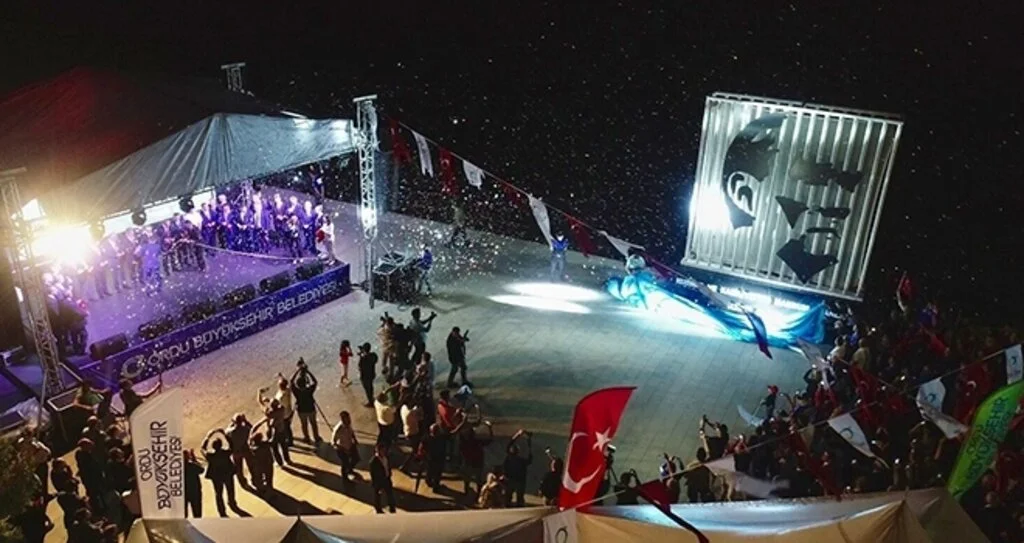 Ordu’da Atatürk portresi açılışı