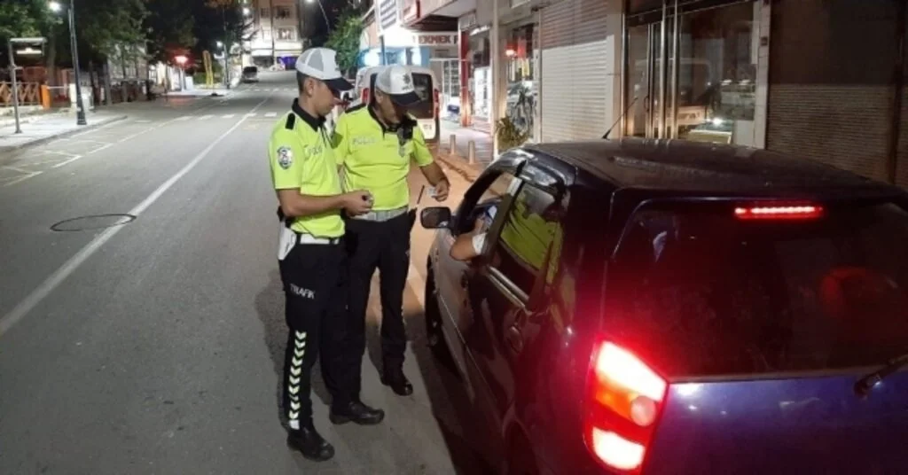 Orduda Trafikte Alkol Denetimi