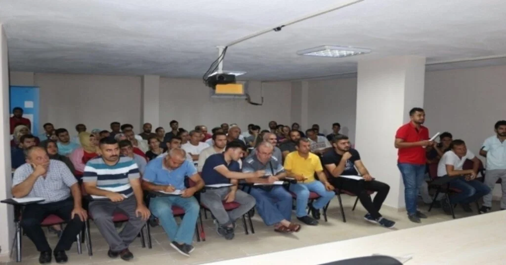 Osmaniyede İstihdam Garantili İşbaşı Eğitim Programı