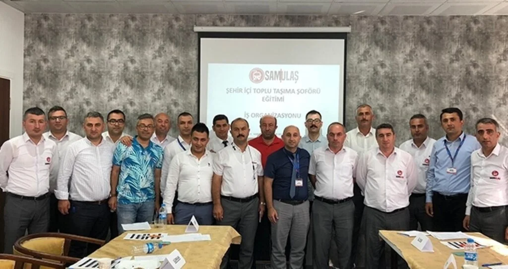 Otobüs şoförlerine mesleki gelişim eğitimi
