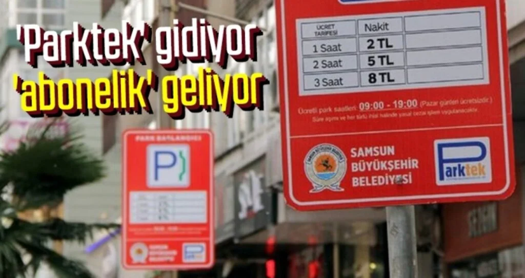 'Parktek' gidiyor 'abonelik' geliyor