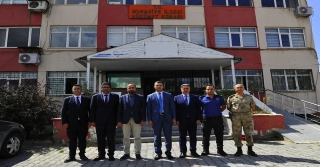 Rektör Şevliden Kaymakam Savara Ziyaret