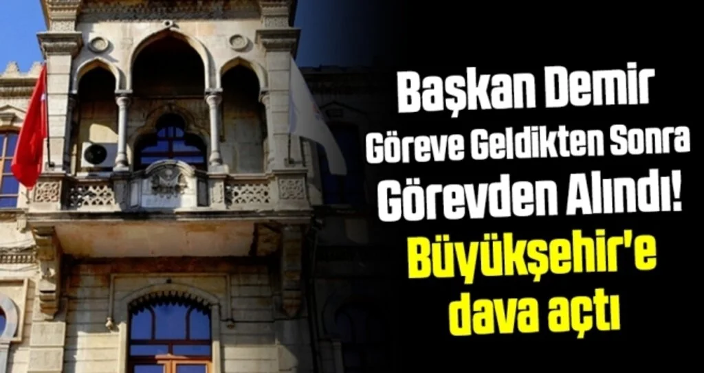 Samsun Büyükşehir Belediyesi'ne Dava Açtı