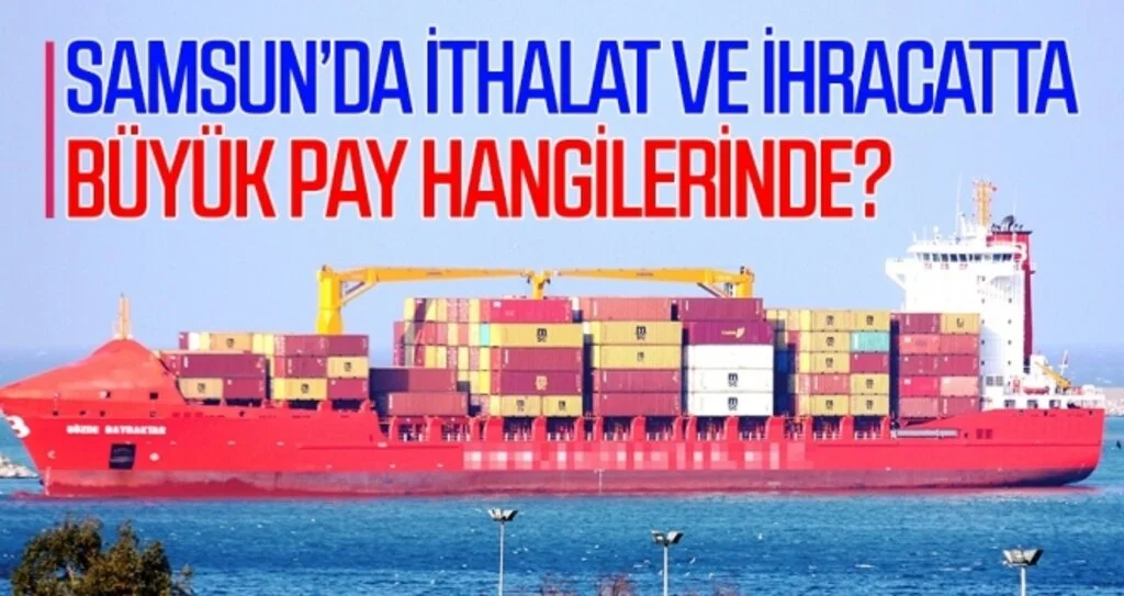 Samsun'da İthalat ve İhracatta Büyük Pay Hangilerinde?