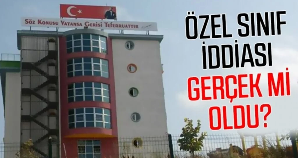 Samsun'da Özel sınıf iddiası gerçek mi oldu?