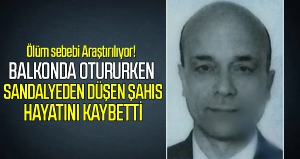 Samsun'da Sandalyeden düşen şahıs hayatını kaybetti