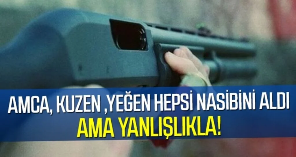 Samsun'da Tüfekle akrabalarını yaraladı