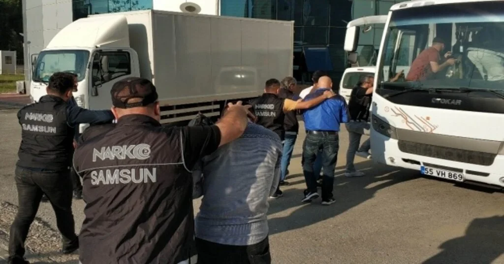 Samsunda Uyuşturucu Ticaretinden 6 Tutuklama
