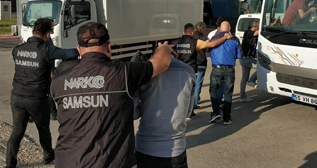 Samsun'da uyuşturucu ticaretinden 6 tutuklama
