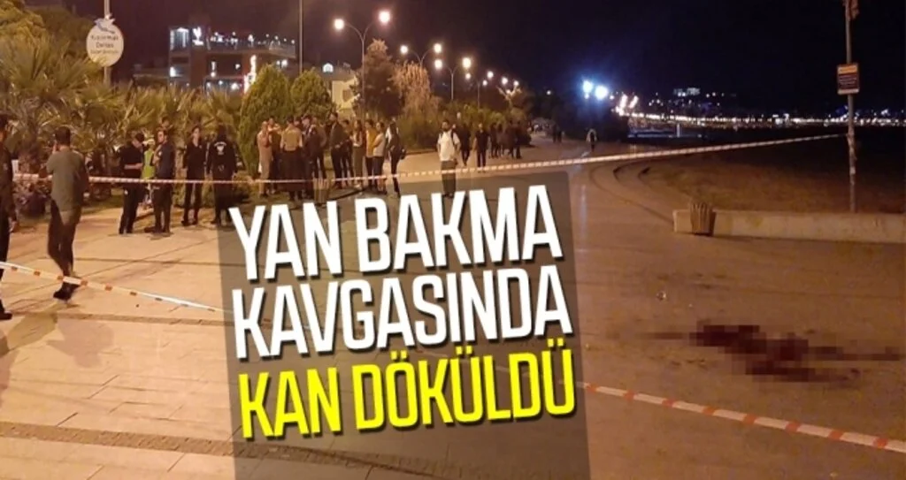 Samsun'da Yan Bakma Kavgasında Kan Döküldü