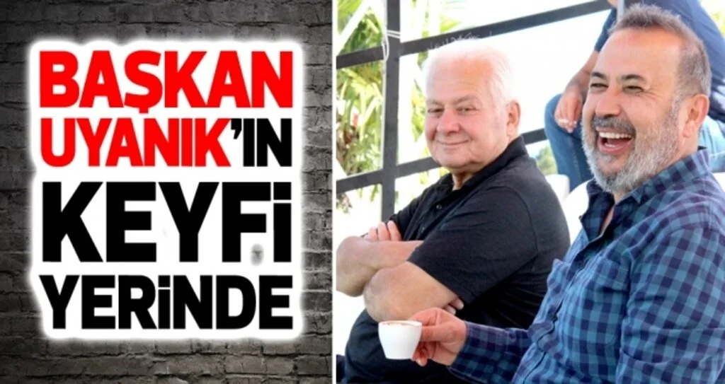 Samsunspor Haberleri | Başkan Uyanık'ın kahve keyfi