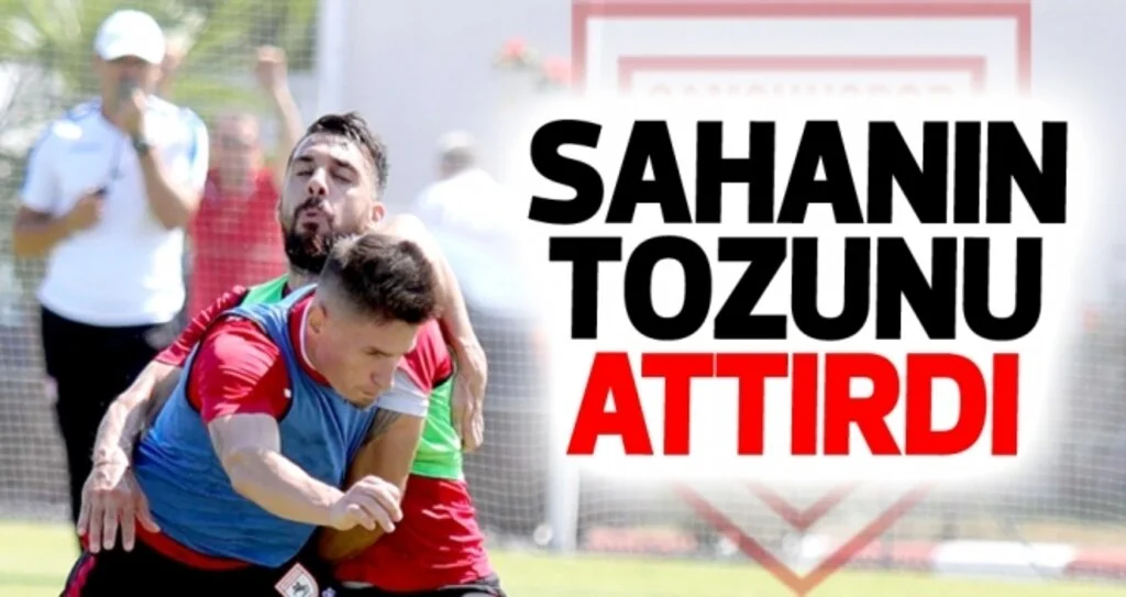 Samsunspor Haberleri | Gökhan Alsan sahanın tozunu attırdı