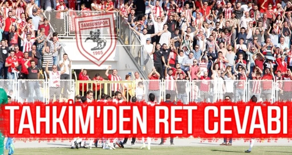 Samsunspor Haberleri | Tahkim'den ret cevabı