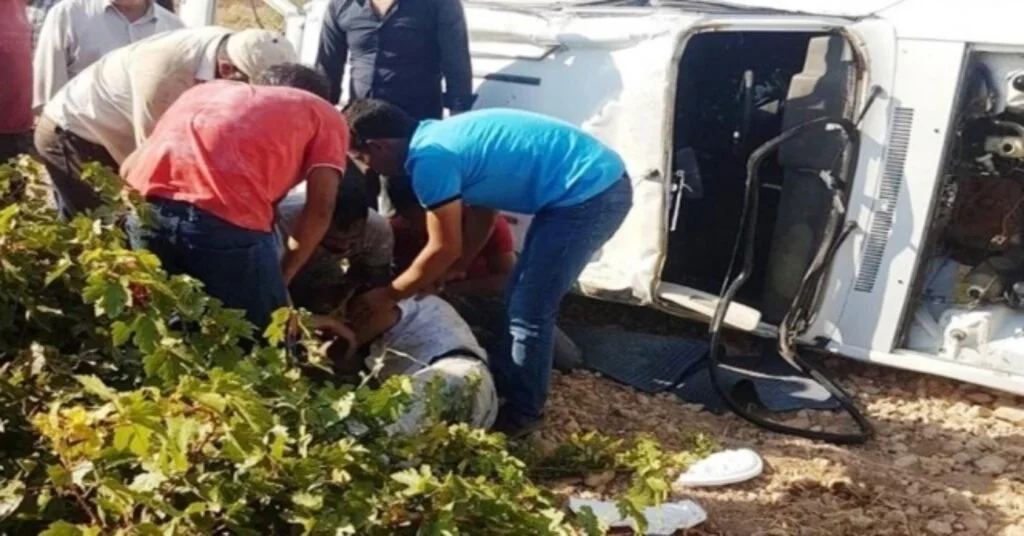Şanlıurfada Otomobil Devrildi: 1 Ölü