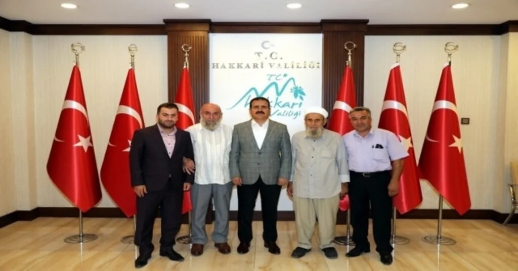 Şehit Kaymakamın Babası Safitürkten Vali Akbıyıka Ziyaret
