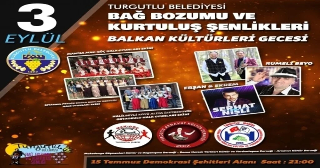 Şenlikler Ki-Yap Balkan Kültürleri Gecesi İle Devam Edecek