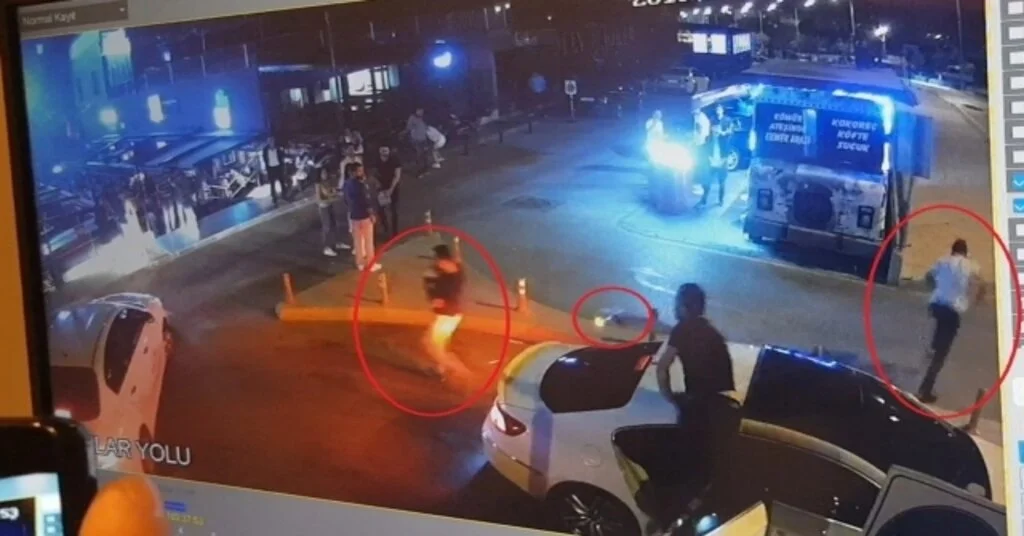 Sevgilime Neden Baktın Çatışması...o Anlar Kamerada