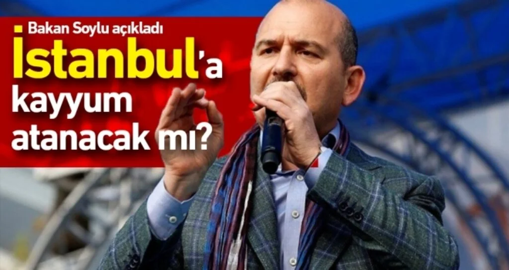 Son Dakika: İstanbul’a Kayyum Mu Atanacak Sorusuna Cevap Verdi