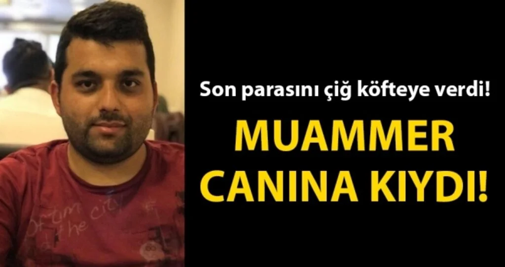 Son parasını çiğ köfteye verdi!