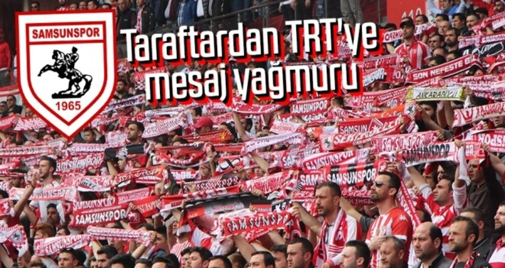 Taraftardan TRT'ye mesaj yağmuru