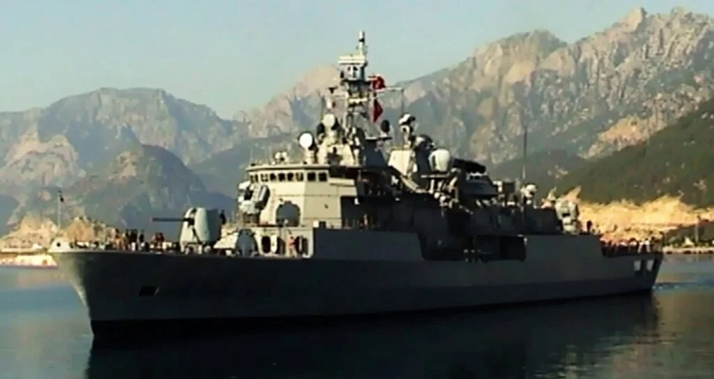TCG Barbaros (F-244) Samsun'a Geliyor