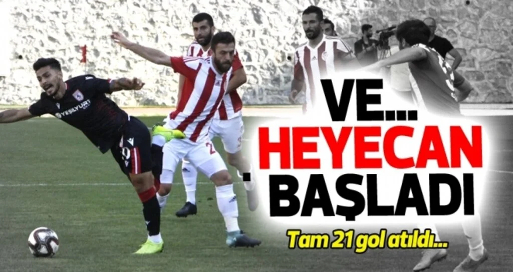 TFF 2. Lig Beyaz Grup'ta heyecan başladı