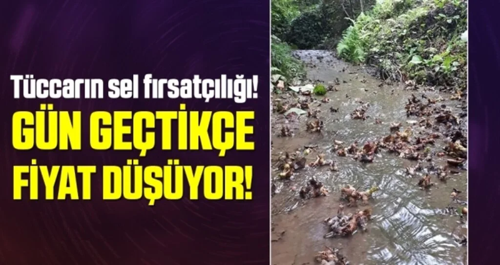 Tüccarın sel fırsatçılığı!