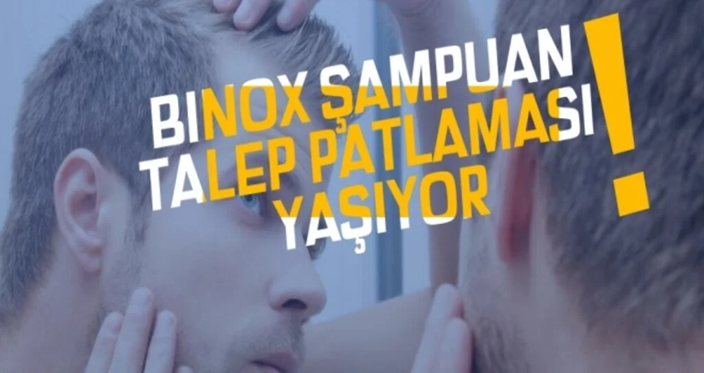 Türkiye'nin Konuştuğu Binox Saç Çıkaran Şampuan ve Losyon