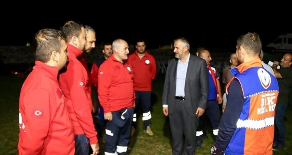 UMKE'den Asar Mahallesi Kamp alanında Tatbikat