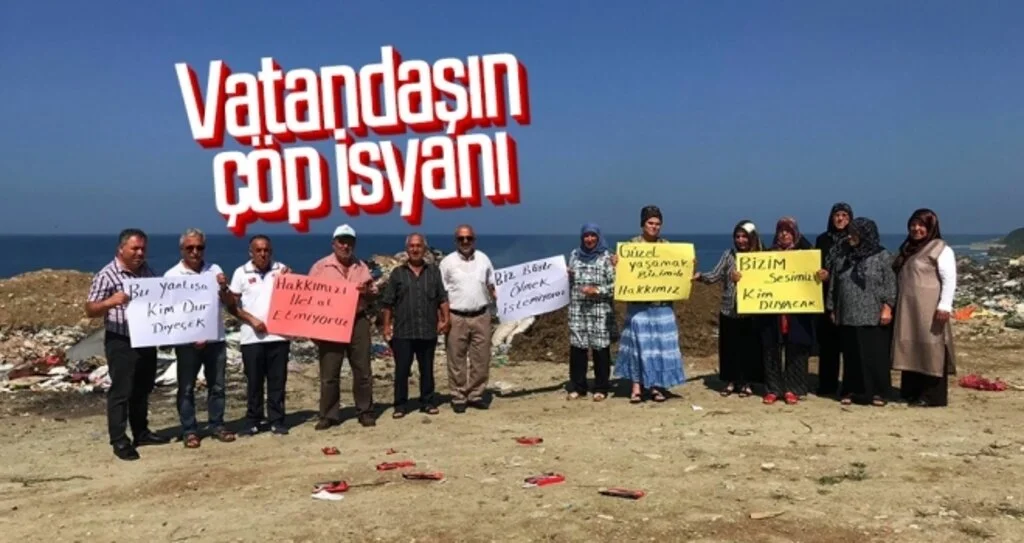 Vatandaşın çöp isyanı