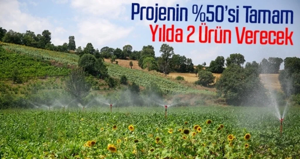 Vezirköprü Ovası yılda iki ürün verecek