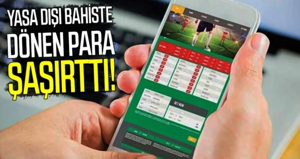 Yasa dışı bahiste dönen para şaşırttı!