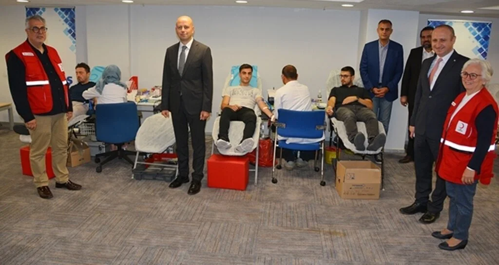 YEDAŞ personeli kan bağışladı