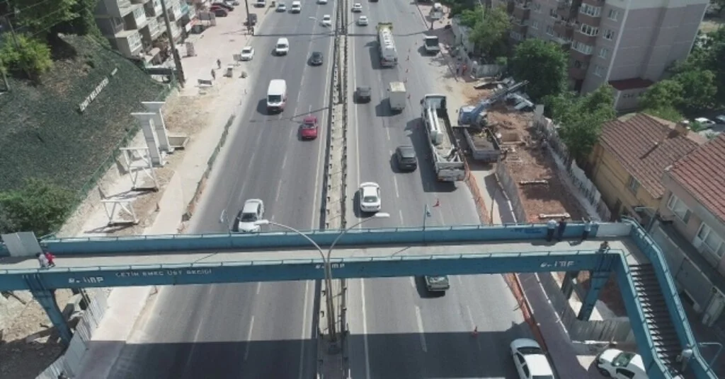 Yeni Çetin Emeç Üst Geçidinin Ana Gövdesi Yerleştirilecek