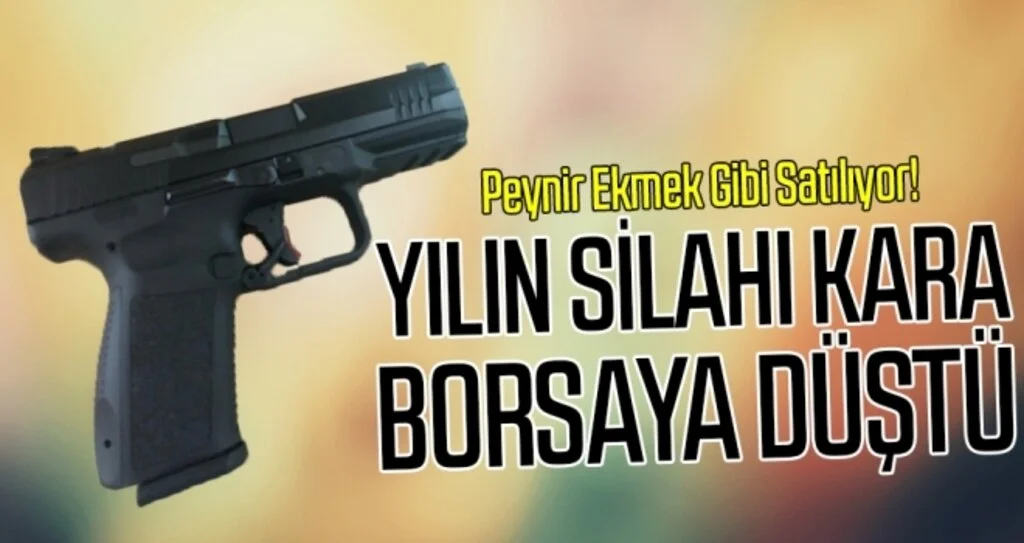 Yılın silahı kara borsaya düştü
