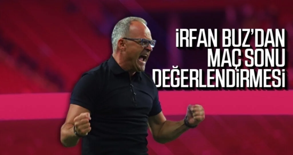 Yılport Samsunspor Teknik Direktörü İrfan Buz’dan Maç Sonu değerlendirmesi
