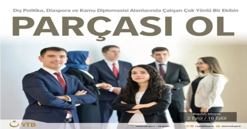Ytb 30 Adet Uzman Yardımcısı Alacak